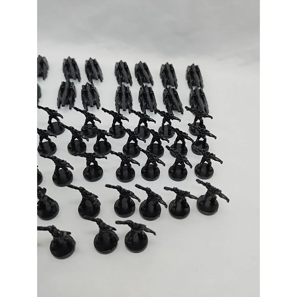 (48) 2007 Transformers Black Risk Board Game Player Pieces